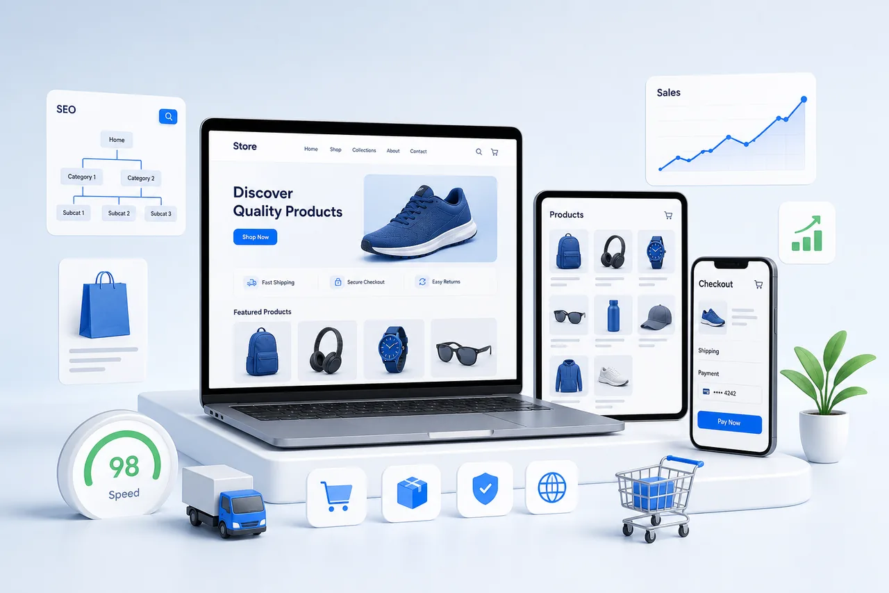 Ecommerce Store Design visual